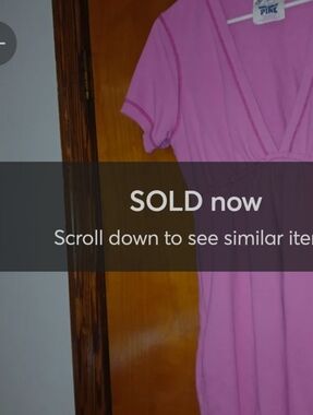 SOLD!!! LAST CHANCE! FIRM PRICE!  Victoria's Secret PINK Hot Pink Crewneck